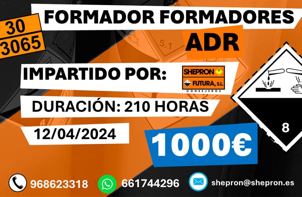 Formador de Formadores ADR en Murcia